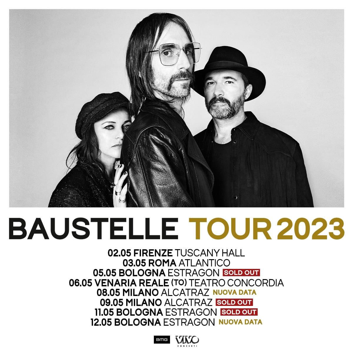 baustelle tour 2023 milano
